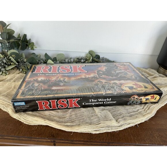 New RISK Board Game 1993 The World Conquest Game Parker Brothers Vintage Sealed - Picture 3 of 6